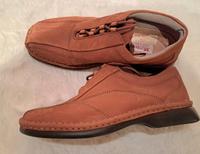 Halbschuhe Gr. 38 in braunem Leder Niedersachsen - Danndorf Vorschau