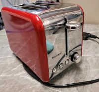 Retro Toaster  Rot Nordrhein-Westfalen - Hamm Vorschau