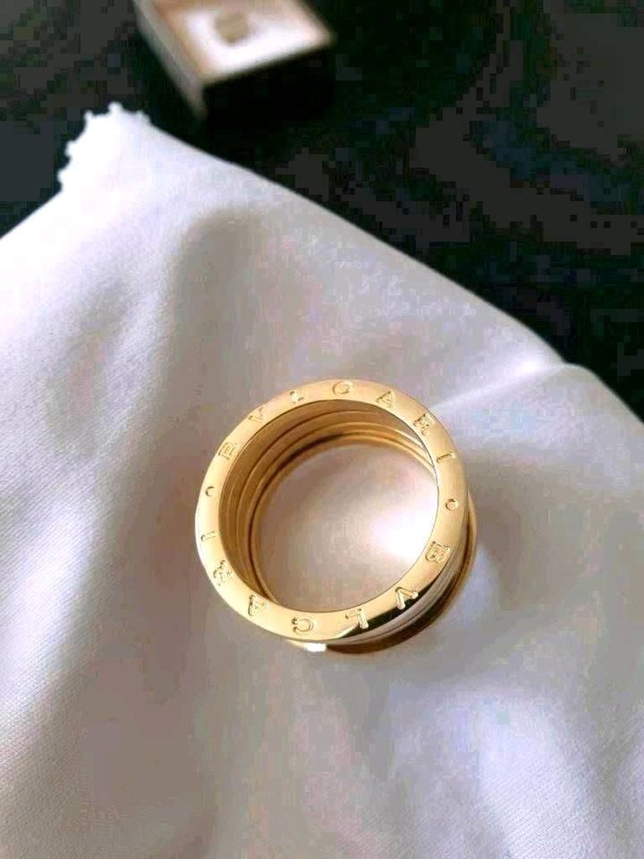 Neu !!! Bvlgari B.zero1 Ring 750 Gelbgold Gr.64 Bulgari in Hückelhoven