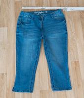 Caprijeans , Gr 40, blau, slim, demin Nordrhein-Westfalen - Haltern am See Vorschau