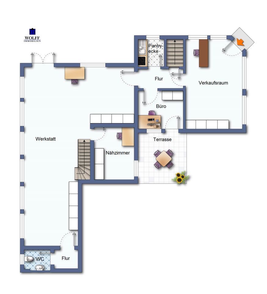 0 % Käuferprovision! 3-Parteien-Haus im Herzen von Harpstedt! in Harpstedt