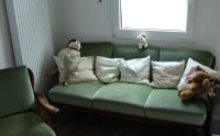 Antik Vintage 3er Sofa 300 € 1 Sessel Chippendale Nordrhein-Westfalen - Solingen Vorschau