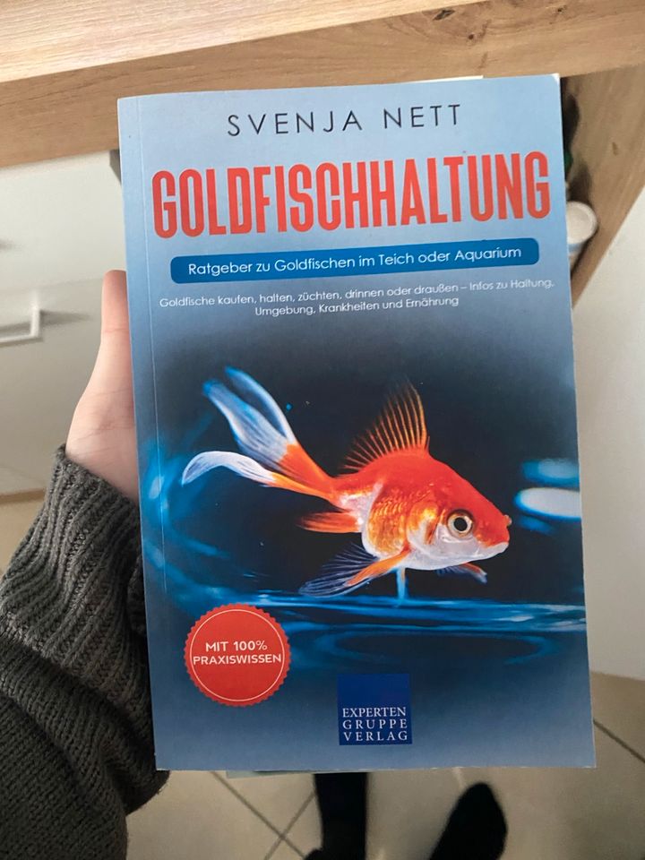 180l Aquarium mit 3 Goldfischen in Sattelmühle