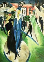 E. L. Kirchner- Potsdamer Platz i98952 80x110cm Ölbild handgemalt Berlin - Treptow Vorschau