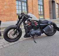 Schwingentasche Ledertasche für Harley Sportster Gepäcktasche Baden-Württemberg - Königheim Vorschau