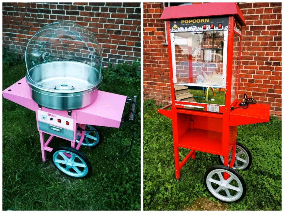 Zuckerwattenmaschine Popcornmaschine MIETEN in Schönhausen (Elbe)