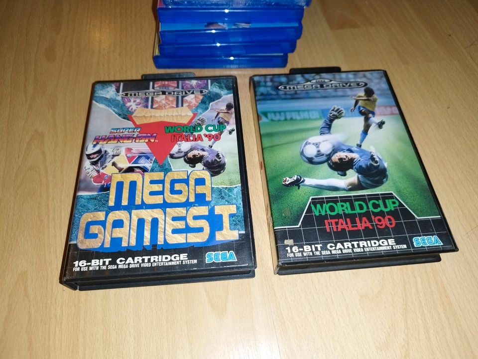 Sega Mega Drive Games 1 + Worldcup 90 in Mannheim