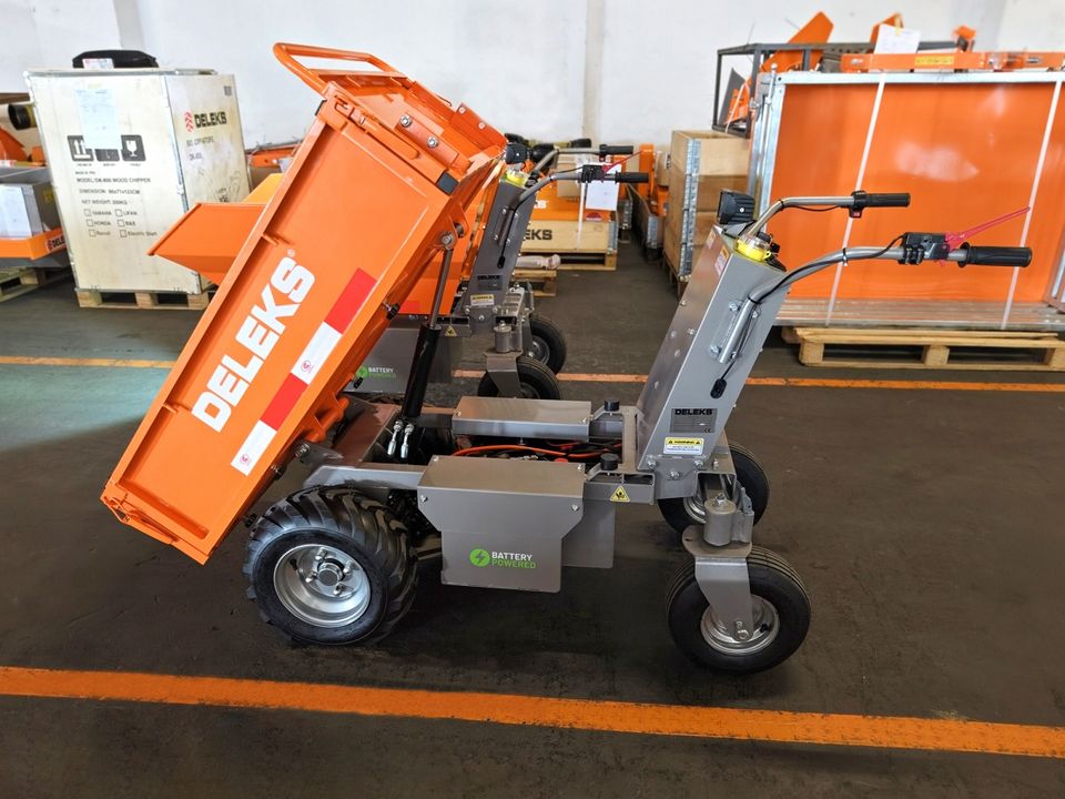 Elektrische Schubkarre Minidumper HYDRAULISCH DELEKS® XE-500hf in Pfaffenhofen a. d. Glonn