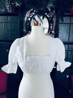 Gr. 40 L 42 XL Dirndl Bluse Tracht Dirndlbluse Boho Top Walla Thüringen - Erfurt Vorschau