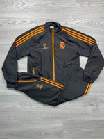 Adidas Real Madrid Vintage Tracksuite / grau/orange (S) Baden-Württemberg - Bretten Vorschau
