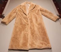 *** Kunstpelz Mantel Fashion Braun M L Fake Fur Umhang Beige Uni Düsseldorf - Unterbach Vorschau