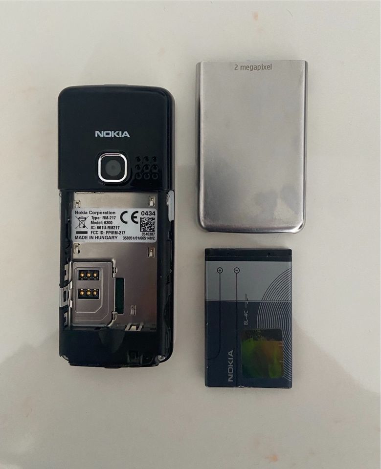 Nokia 6300 Silber/Schwarz mit Ovp in Essen