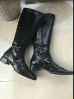 Lederstiefel Budapester, schwarz, edel, 40, TOP ! Nordrhein-Westfalen - Hagen Vorschau