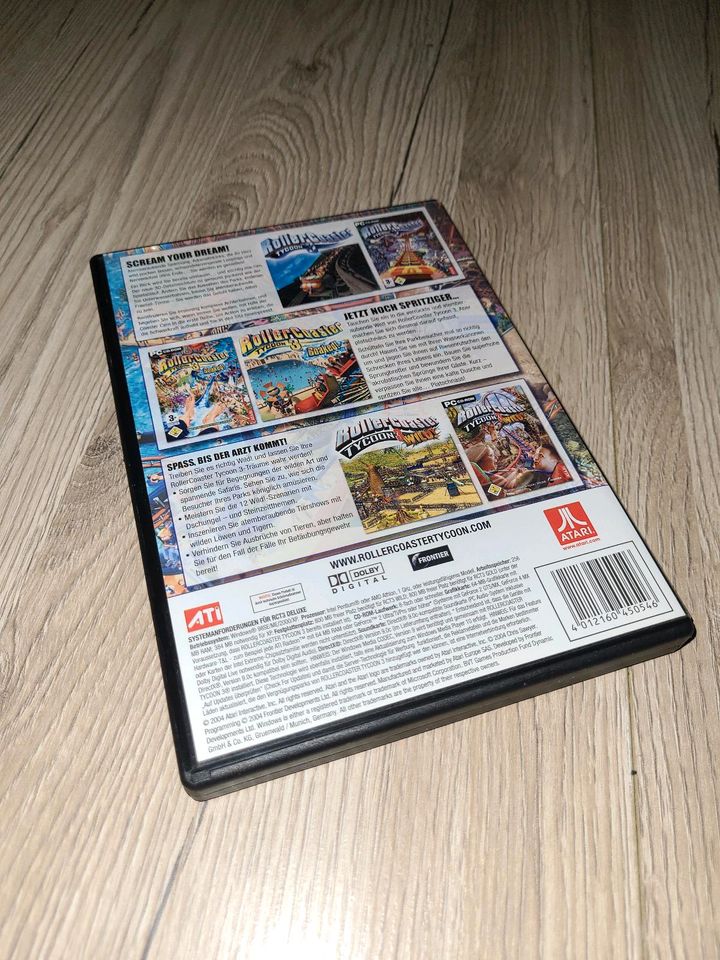 PC CD Rom Roller Coaster Tycoon 3  Deluxe Edition in Uedem