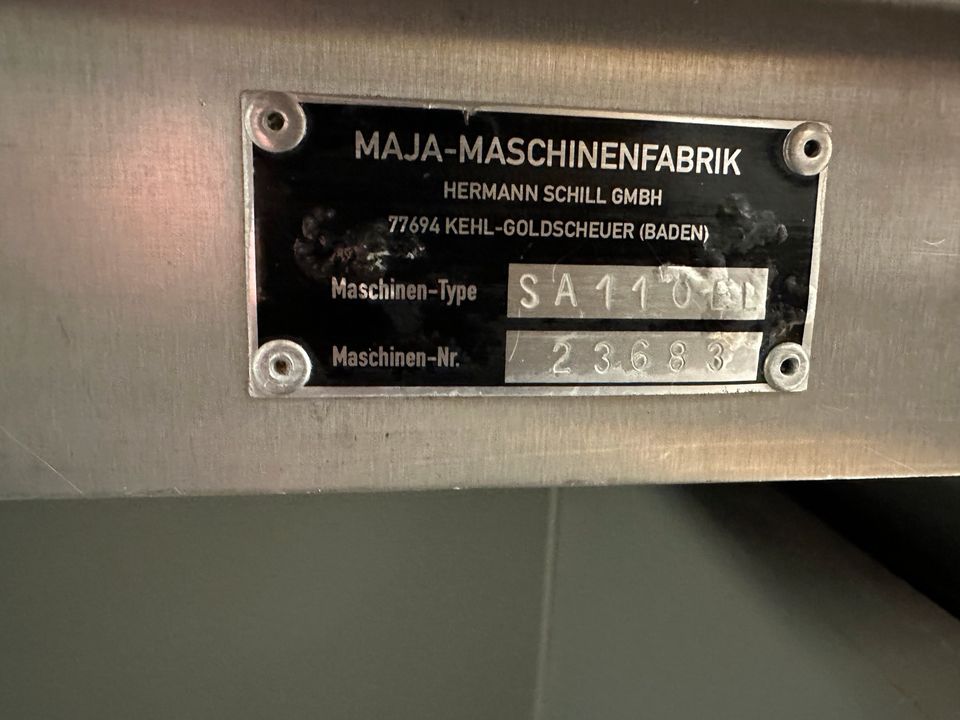 Maja SA 110, Scherbeneismaschine in Böhl-Iggelheim