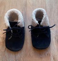 Beberlis Babyschuhe mit Lammfell, blau, Größe 20, neuwertig Bielefeld - Schildesche Vorschau