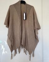 Poncho Cape von Zero beige/braun one size Neustadt - Südervorstadt Vorschau