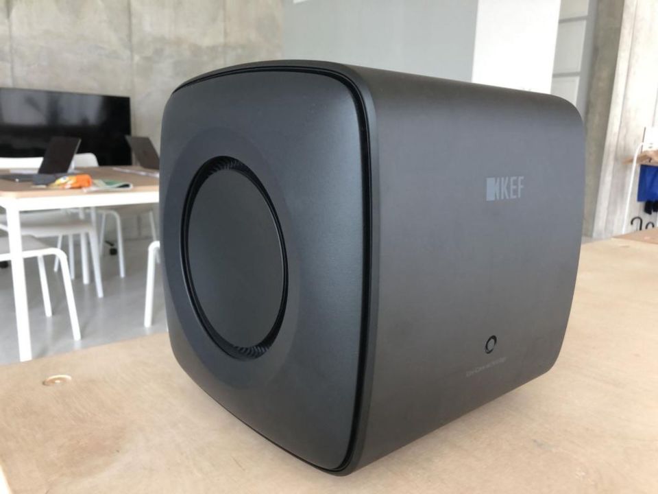 KEF KC62 subwoofer + KW1 wireless subwoofer kit in Berlin