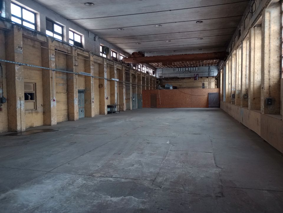 Lagerhalle (insgesamt 515,2m²) in Hainichen zu vermieten in Hainichen