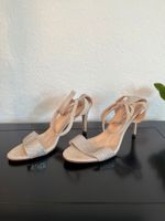 Sandaletten Wildleder beige silber Gr. 39 absolut neu!!! Baden-Württemberg - Schriesheim Vorschau