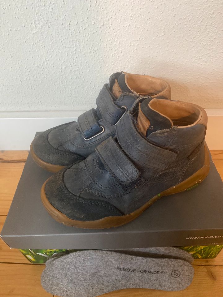 ♥️ schöne blaue Lederschuhe Gr. 27 Vado in Bielefeld