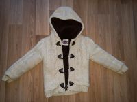 Jacke Teddyfell Kuscheljacke beige braun 116 Kinderjacke Sachsen - Pirna Vorschau