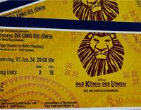 Tickets Musical König der Löwen in Hamburg am 1.6.24 um 20 Uhr Nordrhein-Westfalen - Minden Vorschau