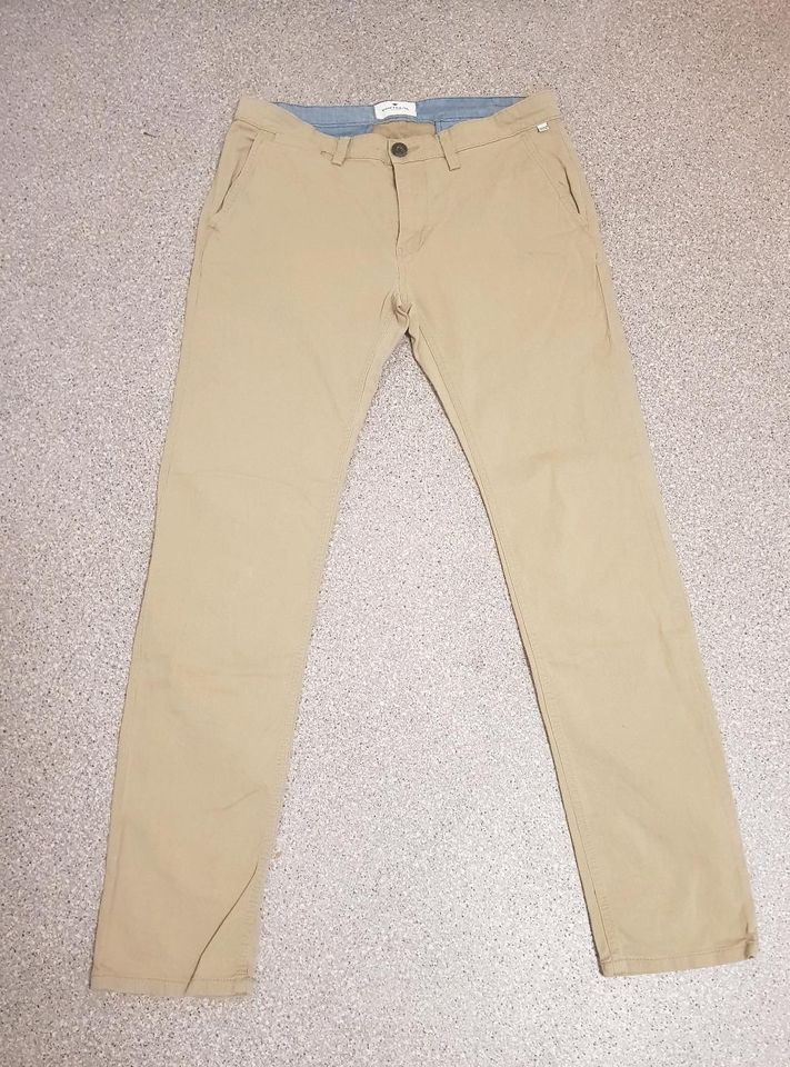 Tom Tailor Stoffhose beige 32/34 in Mecklenbeck