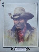 Bill Hampton 3x Kunstdrucke 1925-1975 Cowboy Rheinland-Pfalz - Annweiler am Trifels Vorschau