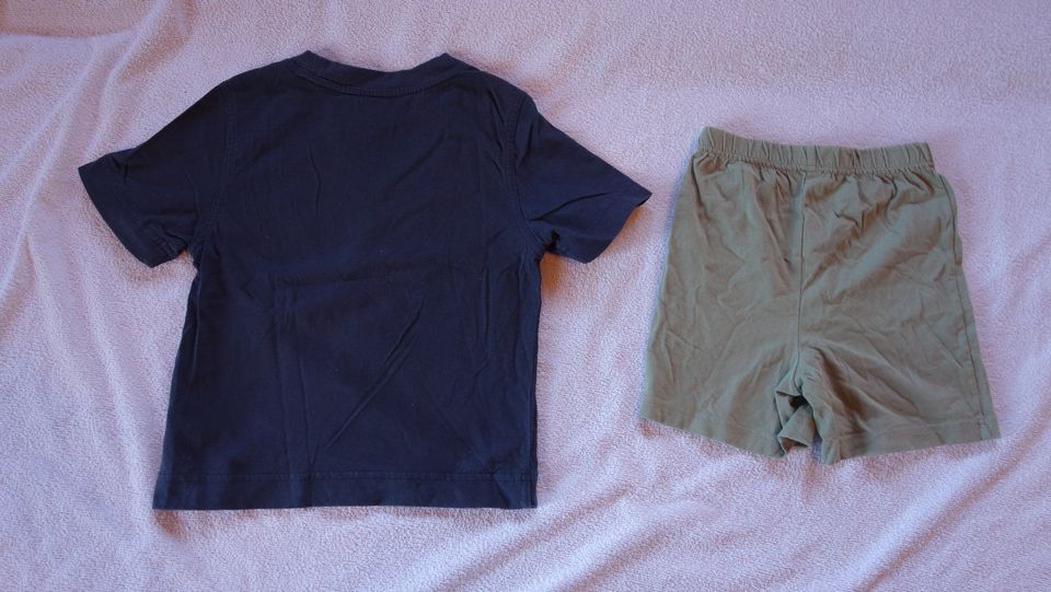 SET SANETTA UV Radler khaki 86 WOLFSKIN T-Shirt Wölfe blau 86 92 in Dresden