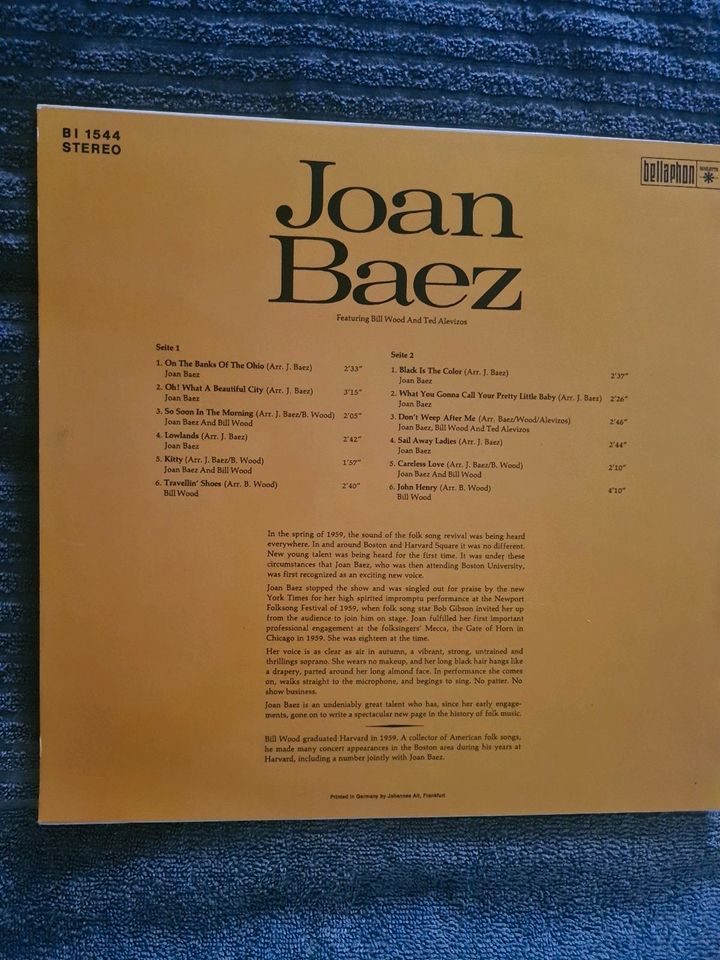 Joan Baez  LP Vinyl Schallplatte in München