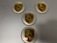 4 x Porsche Felgensticker Reifen Nabendeckel silber 65 mm Felgen Niedersachsen - Kluse Vorschau