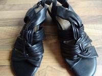 Marco Tozzi Sommersandalette schwarz mit Absatz Gr. 38 Bielefeld - Sennestadt Vorschau
