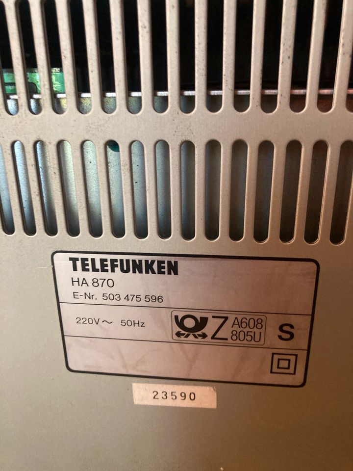 TELEFUNKEN HA-870 Hi-Fi Verstärker in Düsseldorf