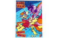 PLAKAT THE ROLLING STONES URBAN JUNGLE TOUR '90 POSTER AUTOGRAMME Berlin - Marzahn Vorschau