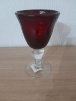 Teelichthalter bordeaux / Glas / Weinglas Hessen - Philippsthal (Werra) Vorschau