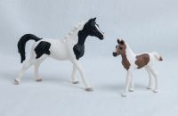 2 Schleich Pferde (Schecken, Hengst und Fohlen Araber pinto) Hessen - Dieburg Vorschau