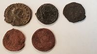 Kl. Konvolut 5 antike römische Kleinmünzen !! Brandenburg - Wriezen Vorschau