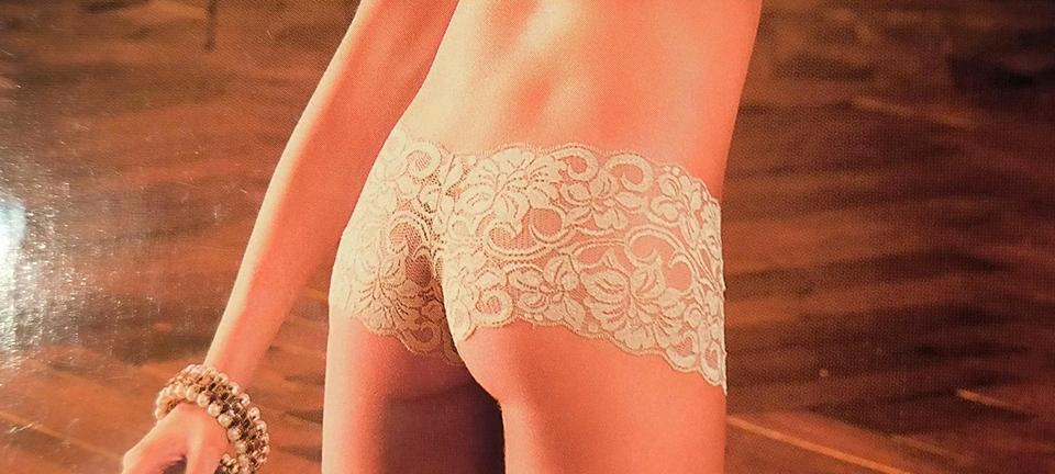 4x Baci Lingerie Slip Gr. S/M/L black beige Pants Spitze Neu in Gotha