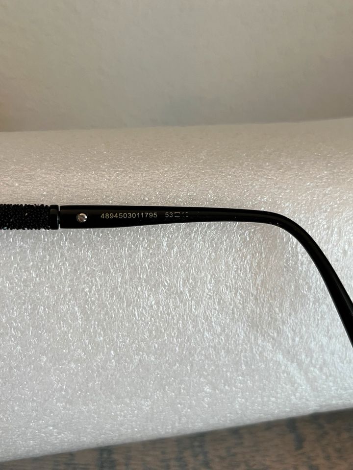 Brille HERITAGE schwarz mit Swarovski Kristallen in München