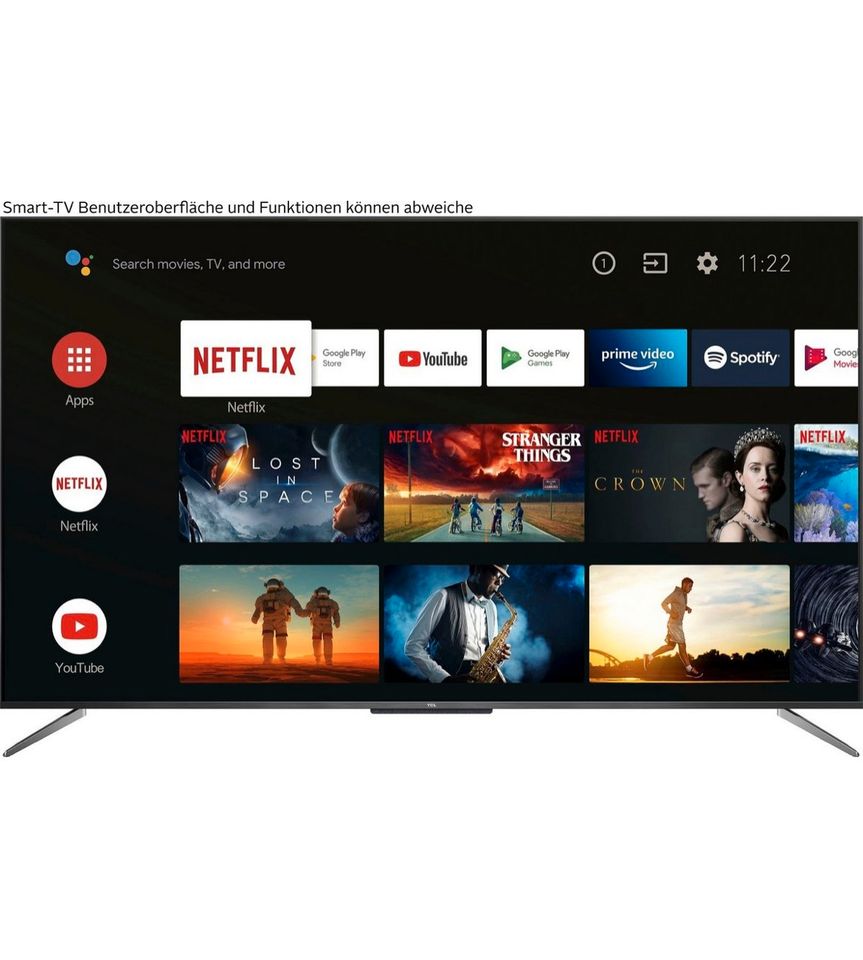 TCL QLED Fernseher 50 Zoll 4K Ultra HD Smart-TV in Kleinwallstadt