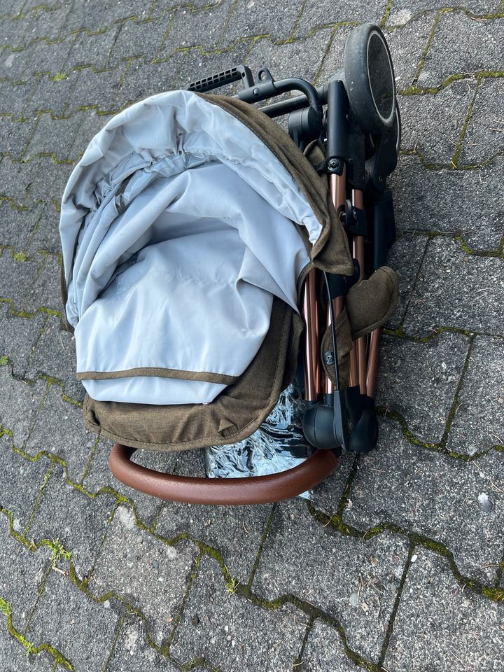 Ickle Bubba Kinderwagen Khaki/ Roségold in Hanau