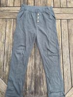 H&M Jogger, Haremshose, Pumphose Flammgarn-Jersey grau 128 Schleswig-Holstein - Großenaspe Vorschau