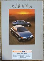 Prospekt Brochure Ford Sierra 12/1986 Modelljahr 1987 Nordrhein-Westfalen - Mönchengladbach Vorschau