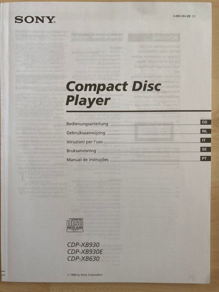 Sony Verstärker TA-F361 + Sony CD-Player CDP-XB630 in Stuttgart