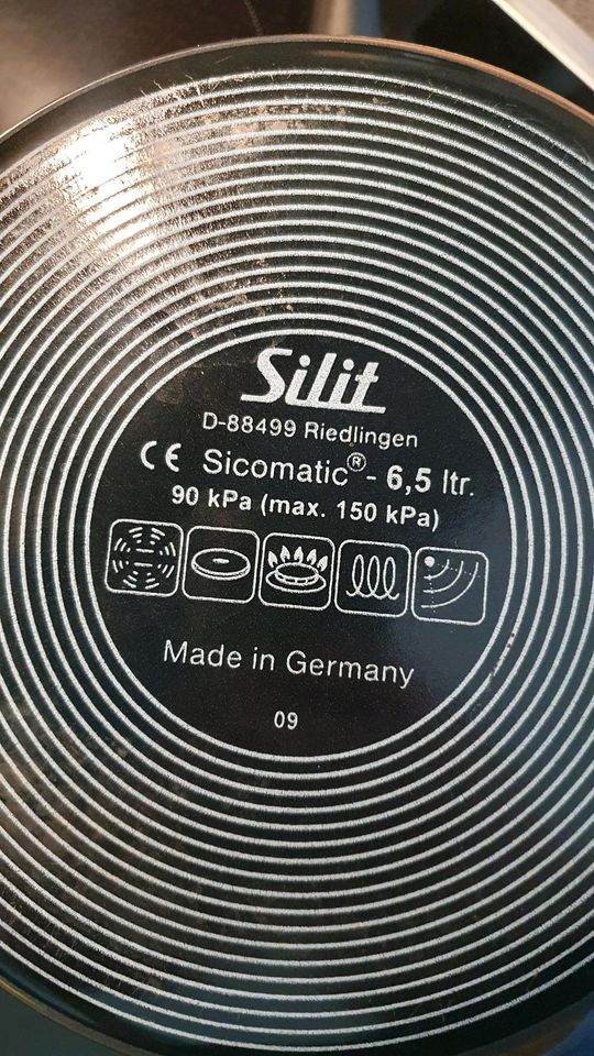 Schnellkochtopf Silit sicomatic t-plus 6,5 Liter in Darmstadt