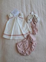 Cupcakes and Cashmere Baby Set Kleid Shorts Schuhe Haarband Gr.68 Sachsen-Anhalt - Halle Vorschau