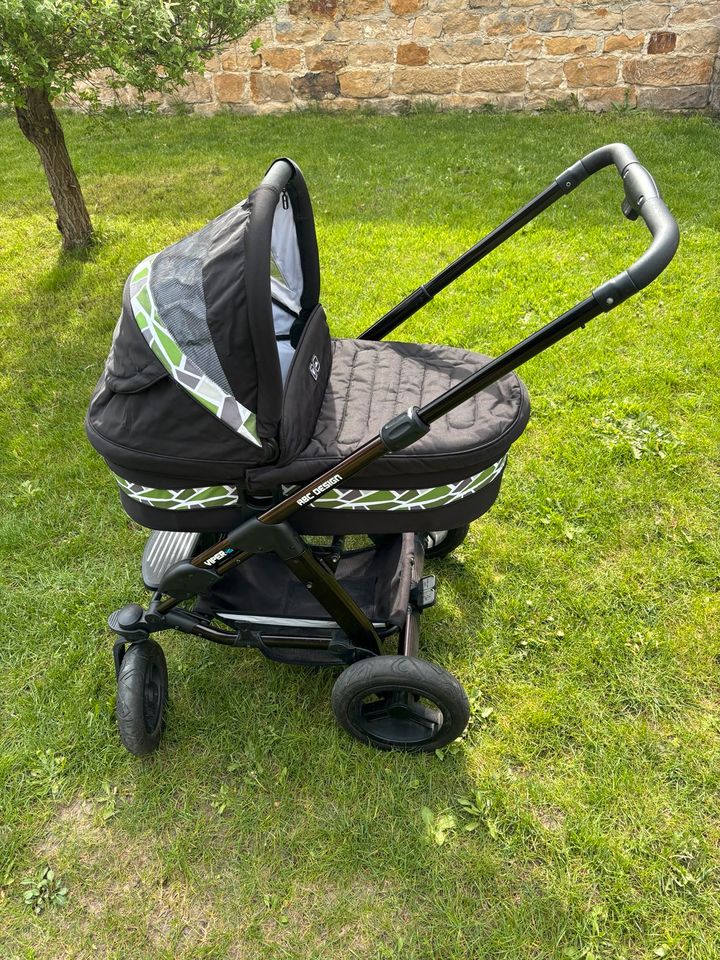 Kinderwagen Set ABC-Design Viper4S Wasabi in Meckenheim