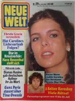 Zeitschrift "Neue Welt" Nr. 29/1982 Bayern - Augsburg Vorschau