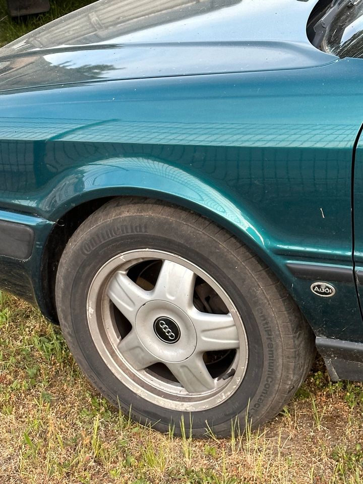 Audi 80 B4 2.0E Schlachtung ABK Alu Felgen Kat Fahrwerk LZ6P in Lüchow